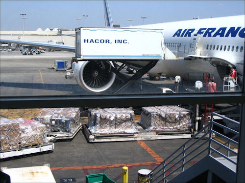 Internation Air Cargo at Los Angeles Airport